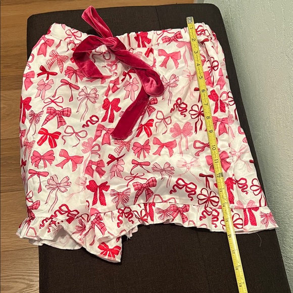 # 1143+ Pink and Red Bow Print Pajama Set - Picture 6 of 6